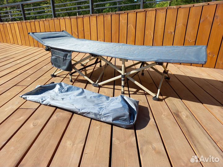 Раскладушка туристическая складная.Новая.Доставка