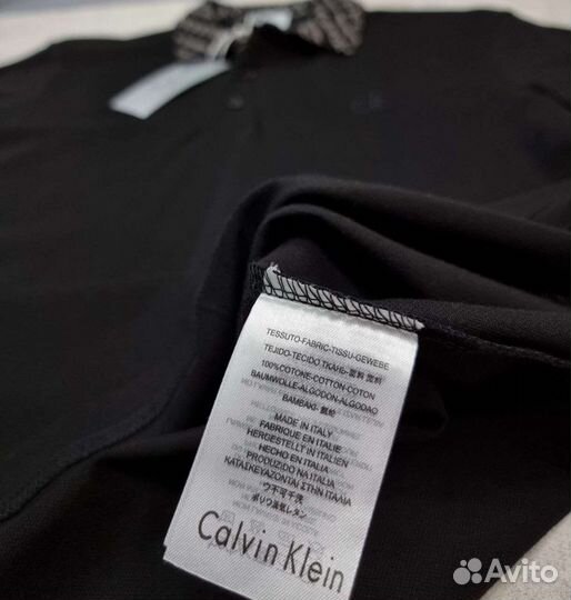 Поло мужское calvin klein