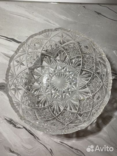 Хрустальная салатница