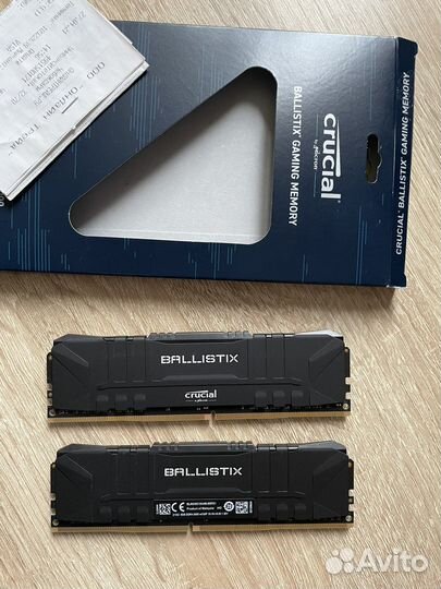 Оперативная память Crucial Ballistix DDR4 16GB
