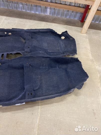 Ковер пола toyota carina E левый руль