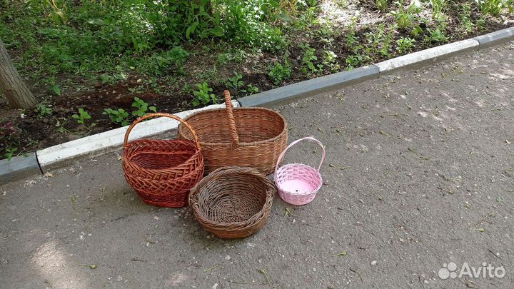 Корзины плетеные