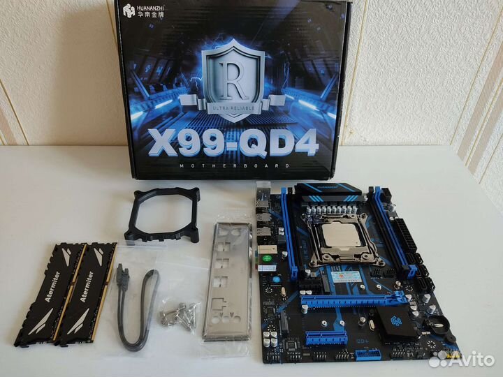 Игровой Комплект 10/20 Ядер,DDR4 16Gb,X99