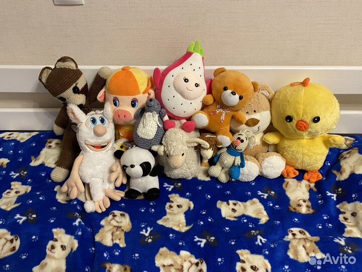 Мягкие игрушки пакетом
