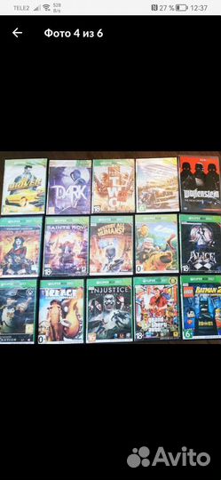 Диски с играми для xBox 360