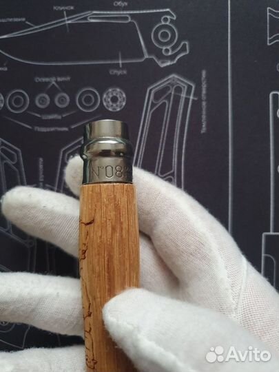 Складной нож Opinel №8 Animalia