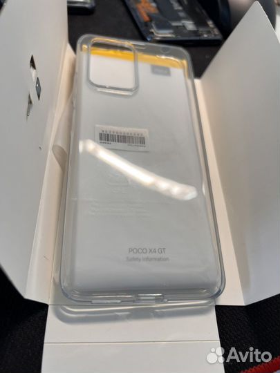 Poco x4 gt чехол оригинал из комплекта новый