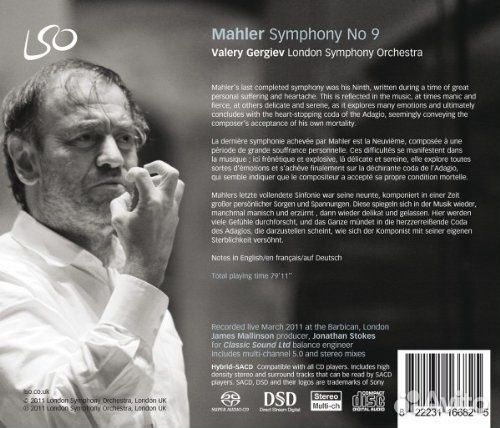 Gustav Mahler (1860-1911) - Symphonie Nr.9 (1 CD)