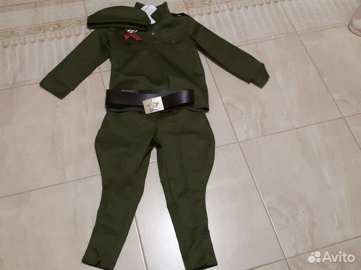Костюм детский солдат