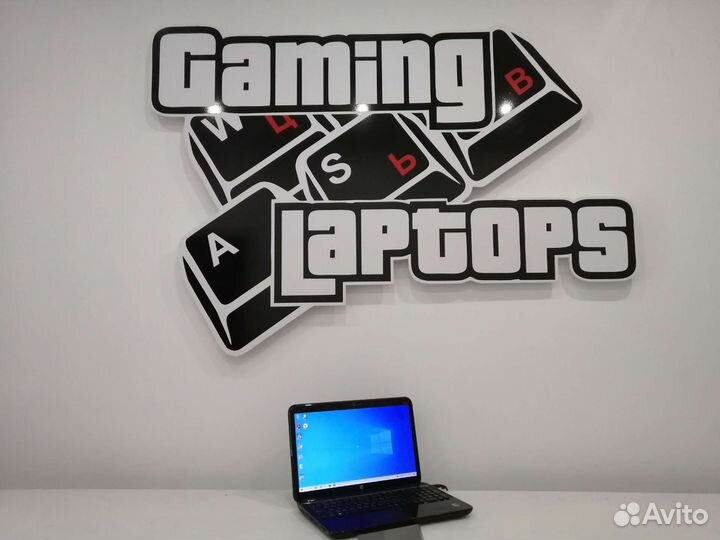 Мощный ноутбук HP для работы и игр