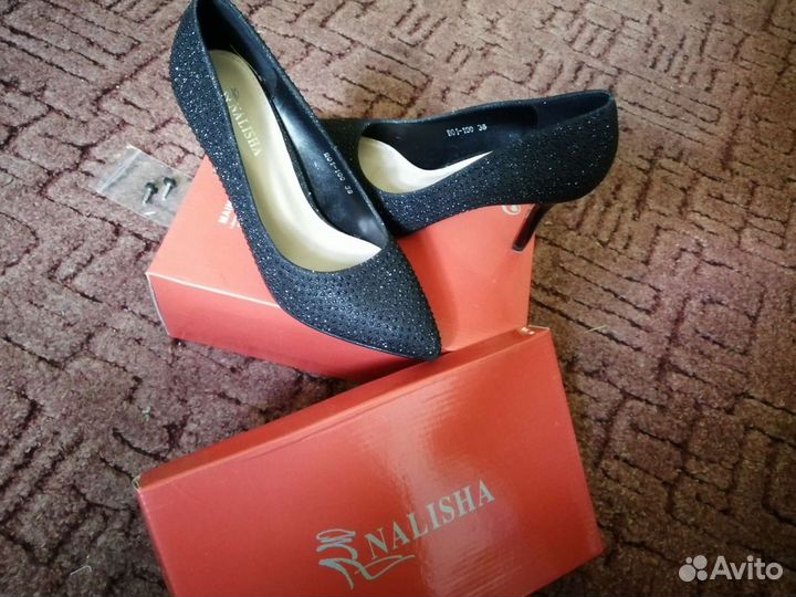 Туфли женские 38 размер черные