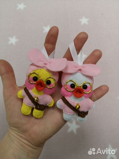 Фетровые игрушки ручной работы