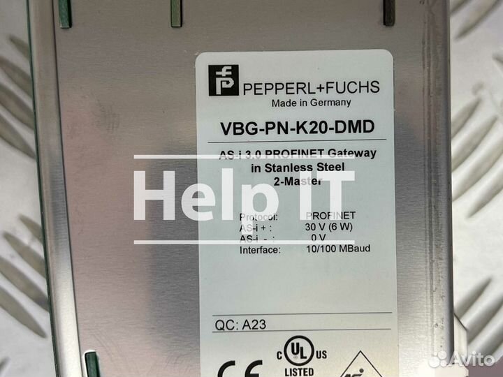 Шлюз Pepperl+Fuchs VBG-PN-K20-DMD