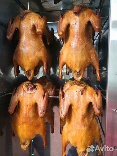 Утка горячего копчения