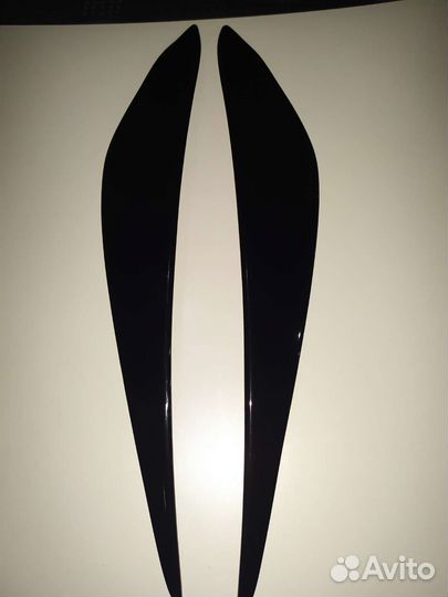 Реснички на фары honda fit