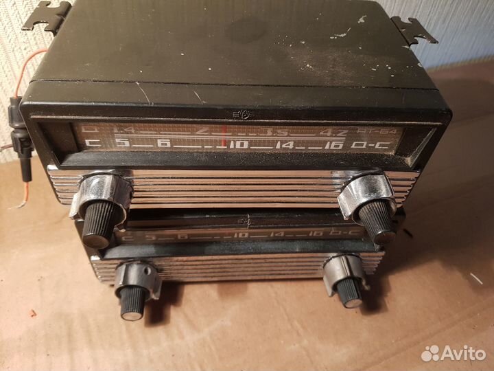 Автомобильный приемник ат 64 и акустика СССР