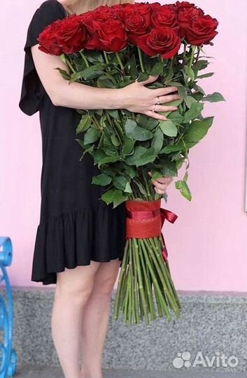 Высокие розы