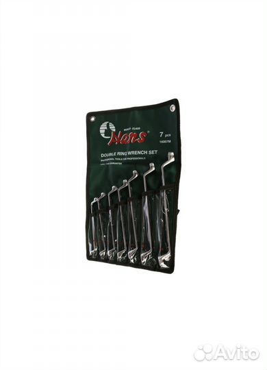 Комплект ключей накидных 75 градусов размерностью