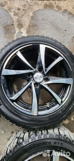 Диски K&K Игуана Алмаз чёрный