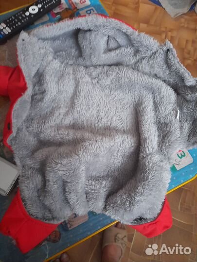 Зимний комбинезон для маленькой собаки