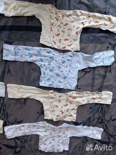Распашонки для новорожденных