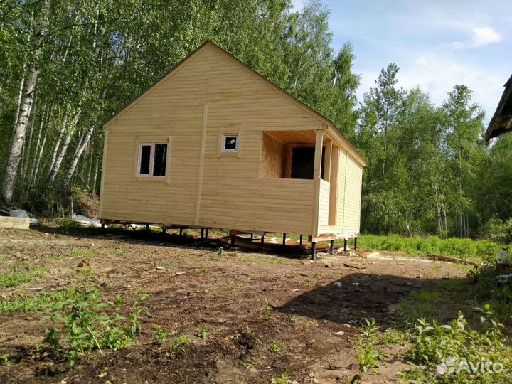 Бытовки дачные дом 6х6м летний вариант