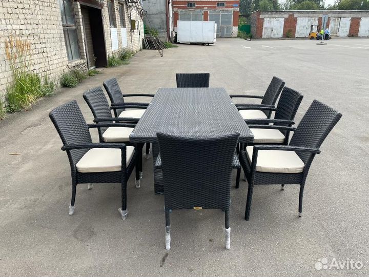 Обеденная группа Палермо из ротанга