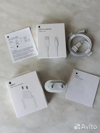 Зарядка (блок+провод) на iPhone 20w опт и розница