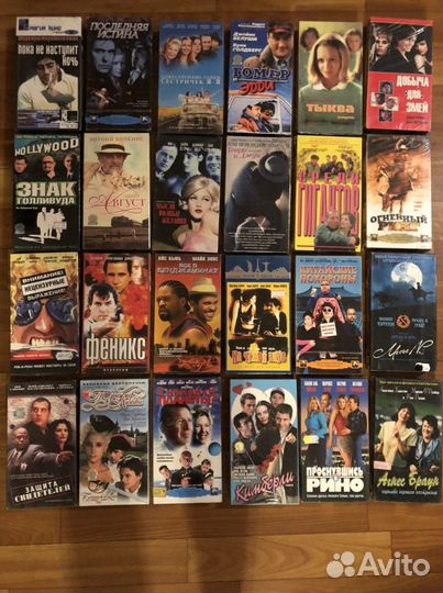 Продам видеокассеты новые запечатанные