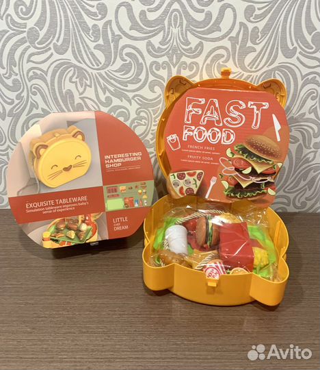 Набор еды / доктора в сумочке