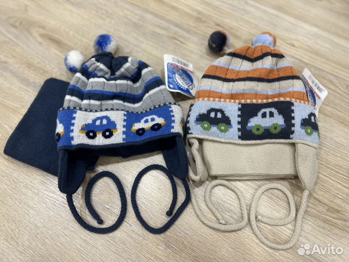 Новый комплект шапка+шарф