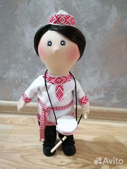 Кукла-мальчик-чуваш, ручная работа