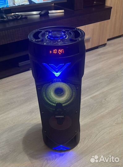 Большая мощная блютуз колонка ZQS 6201 новая