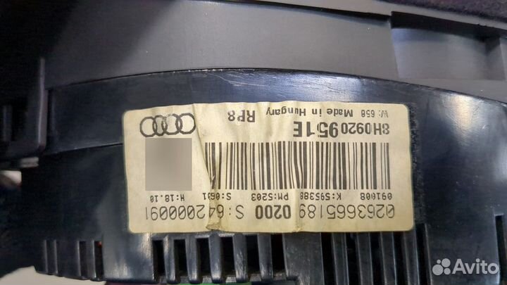 Щиток приборов Audi A4 (B7), 2009