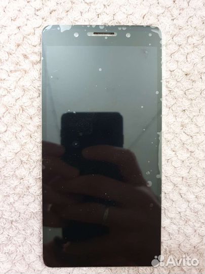 Дисплей Huawei Honor 7 чёрный, золотой с тач