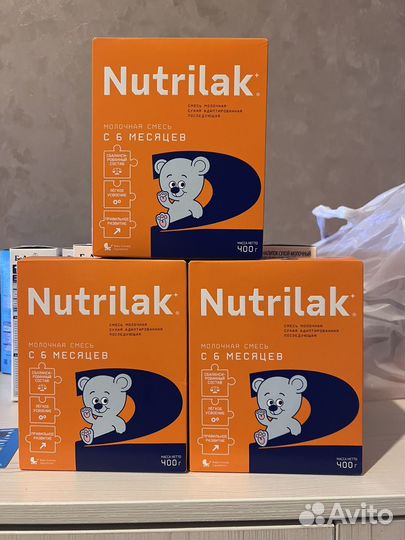 Молочная смесь Nutrilak