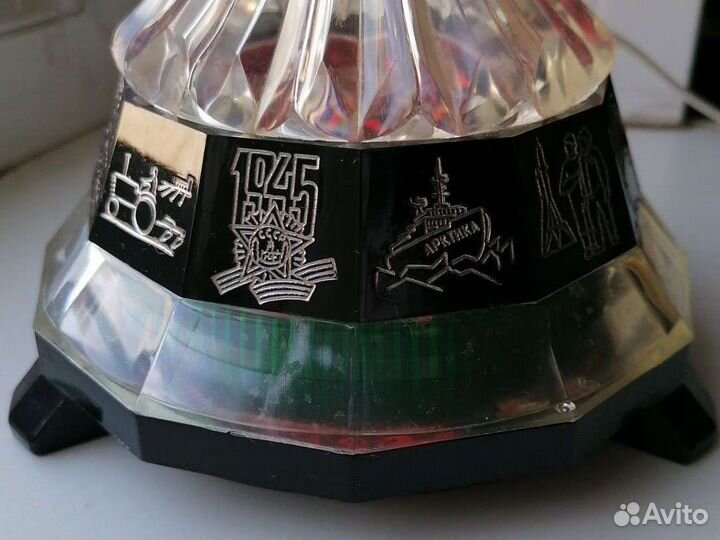 Светильник ночник СССР Винтаж : Ракета