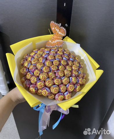 Букет из чупа чупсов
