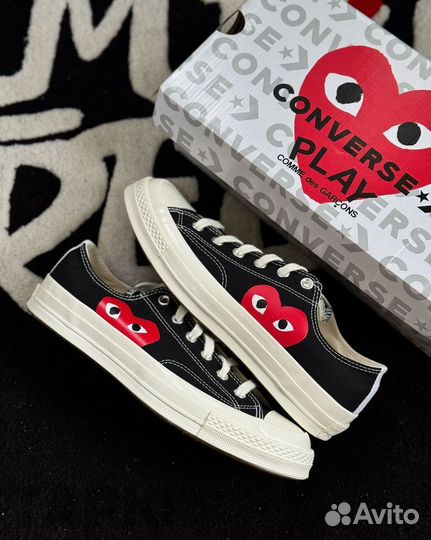 Convers Comme Des Garcons Play