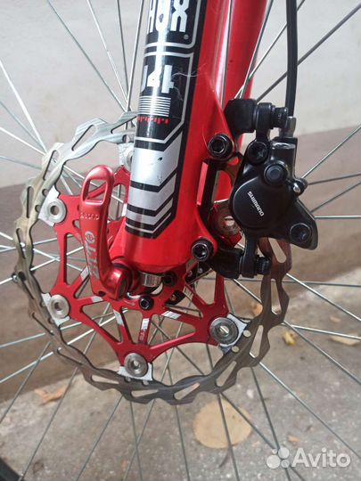 Кастомный двухподвесной горный велосипед