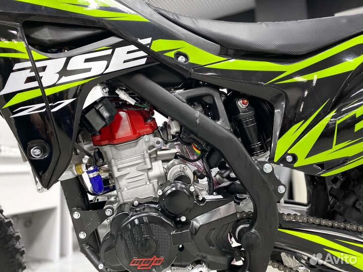 Kроссовый мотоцикл BSE Z7 Green Blast