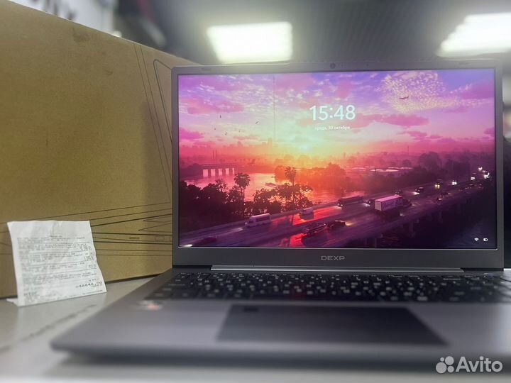 Ноутбук dexp Atlas Ryzen 5