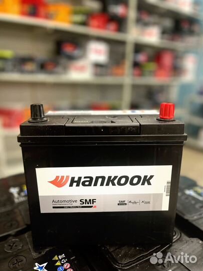 Аккумулятор hankook 6ст-45.0 (55B24L) тонк.кл