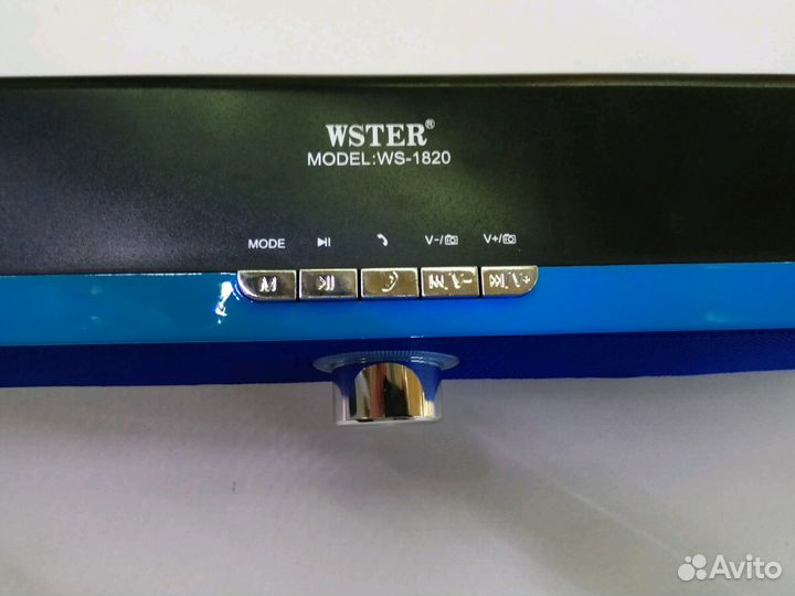 Портативная акустика с bluetooth MP3 Wster