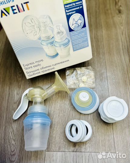 Молокоотсос medela электрический и avent ручной