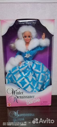 Winter Renaissance Barbie 1996 кукла барби 90-х