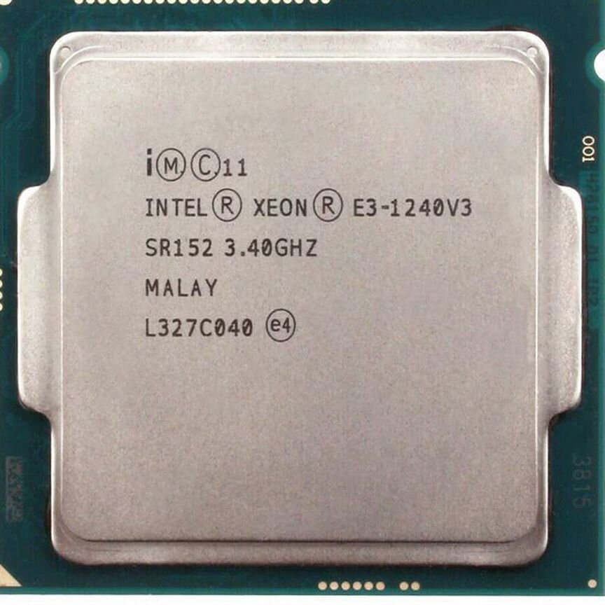 [SR152] Процессор Intel Sr152 E3-1240 V3 3.40ghz