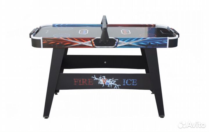 Игровой стол аэрохоккей Fire & Ice 4ф
