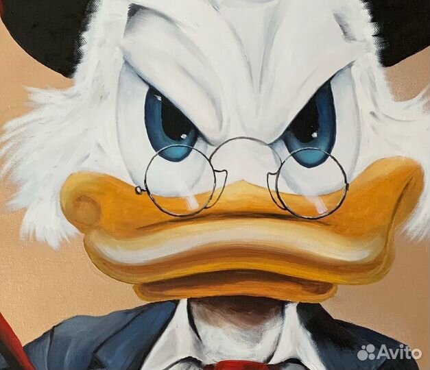 Картина скрудж Макдак