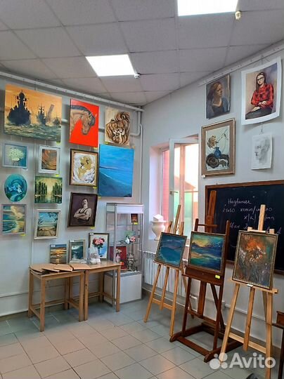 Картина маслом Военно-морской парад